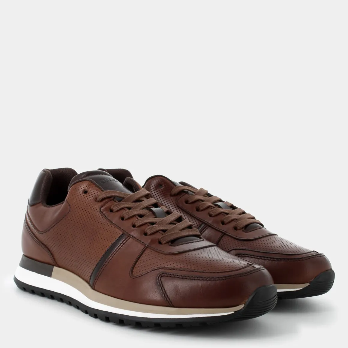 OSCAR&THAIS AC-I24U-04CUOIO- SNEAKERS MARRONE Outlet