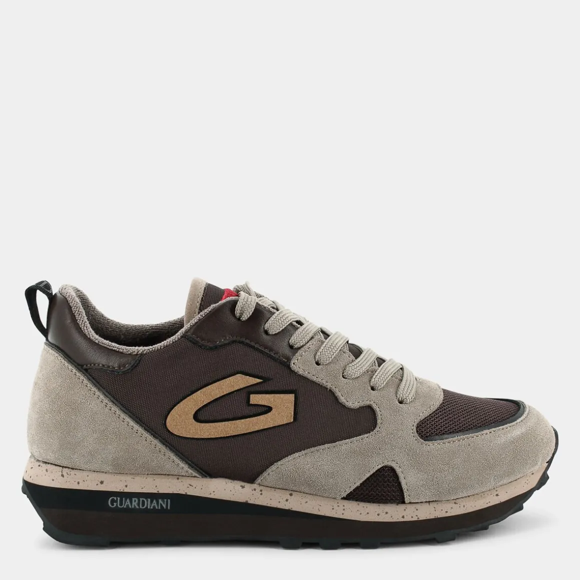 GUARDIANI AGM040006WEN/BROWN- SNEAKERS TAUPE Cheap