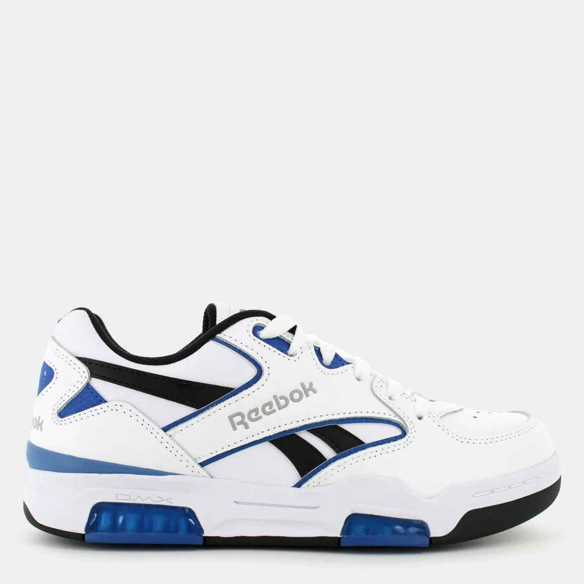 REEBOK 100204820BB 4500 DMXWHITE/VECTOR BLUE/BLACK- SPORTIVE BIANCO Fashion