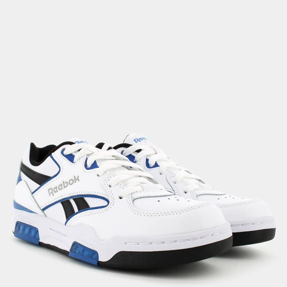 REEBOK 100204820BB 4500 DMXWHITE/VECTOR BLUE/BLACK- SPORTIVE BIANCO Fashion