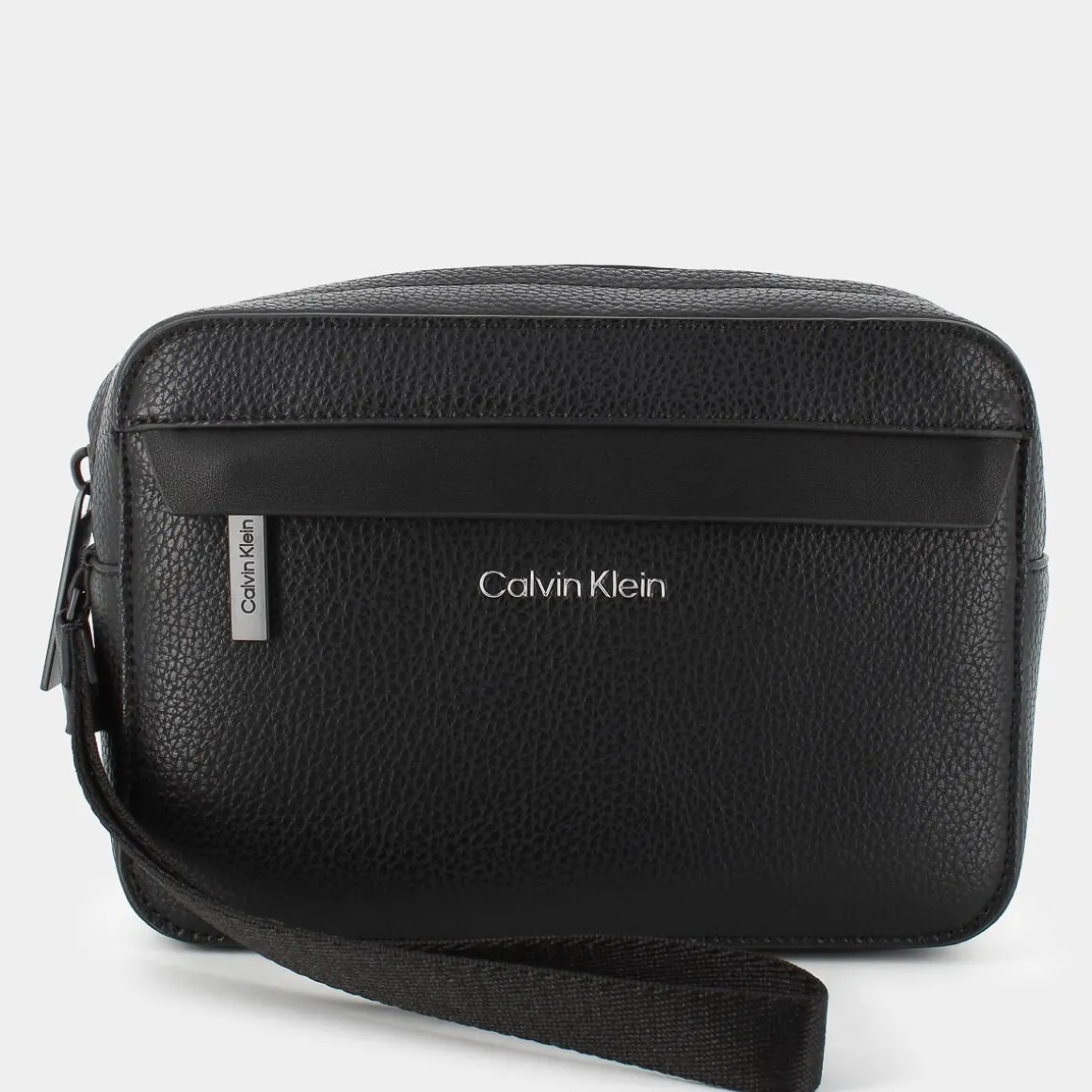 CALVIN KLEIN 12200-BEHCK MUSTBLACK- PICCOLA PELLETTERIA NERO New