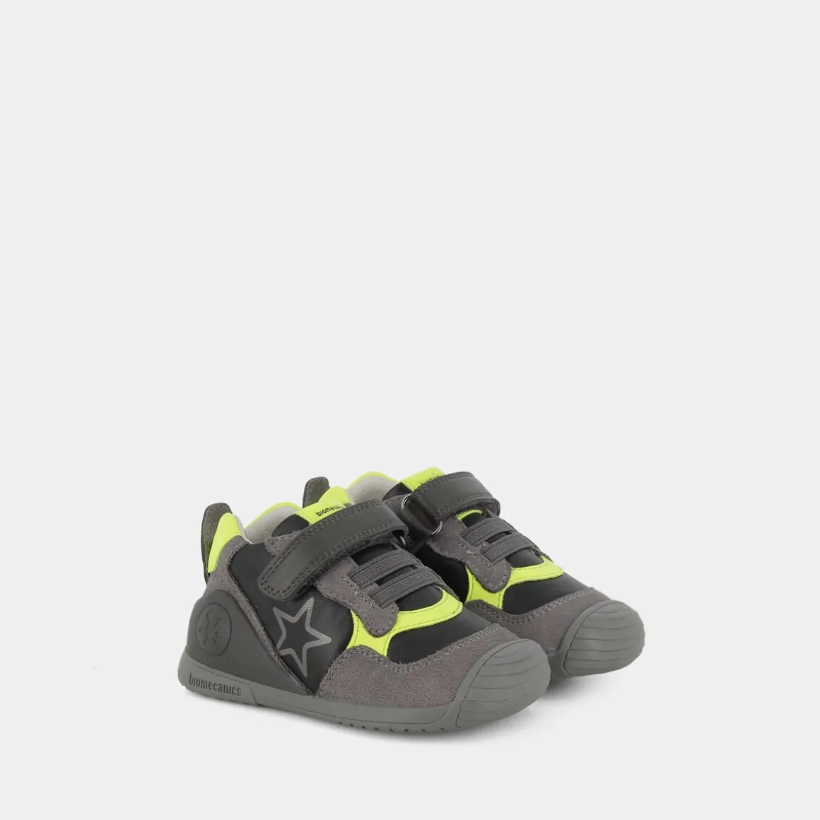 BIOMECANICS 221118BIOGATEO GRIGIO GIALLO FLUO- PRIMI PASSI NERO Flash Sale