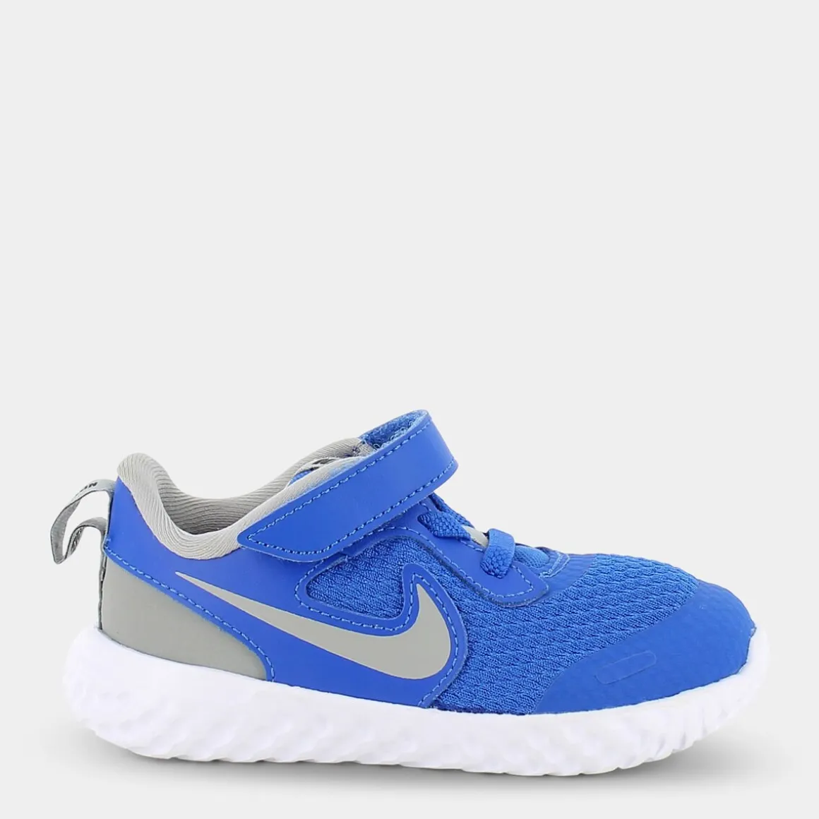 NIKE BQ5673REVOLUTION 5GAME ROYAL/LT SMOKE GREY-WHITE- PRIMI PASSI AZZURRO Shop