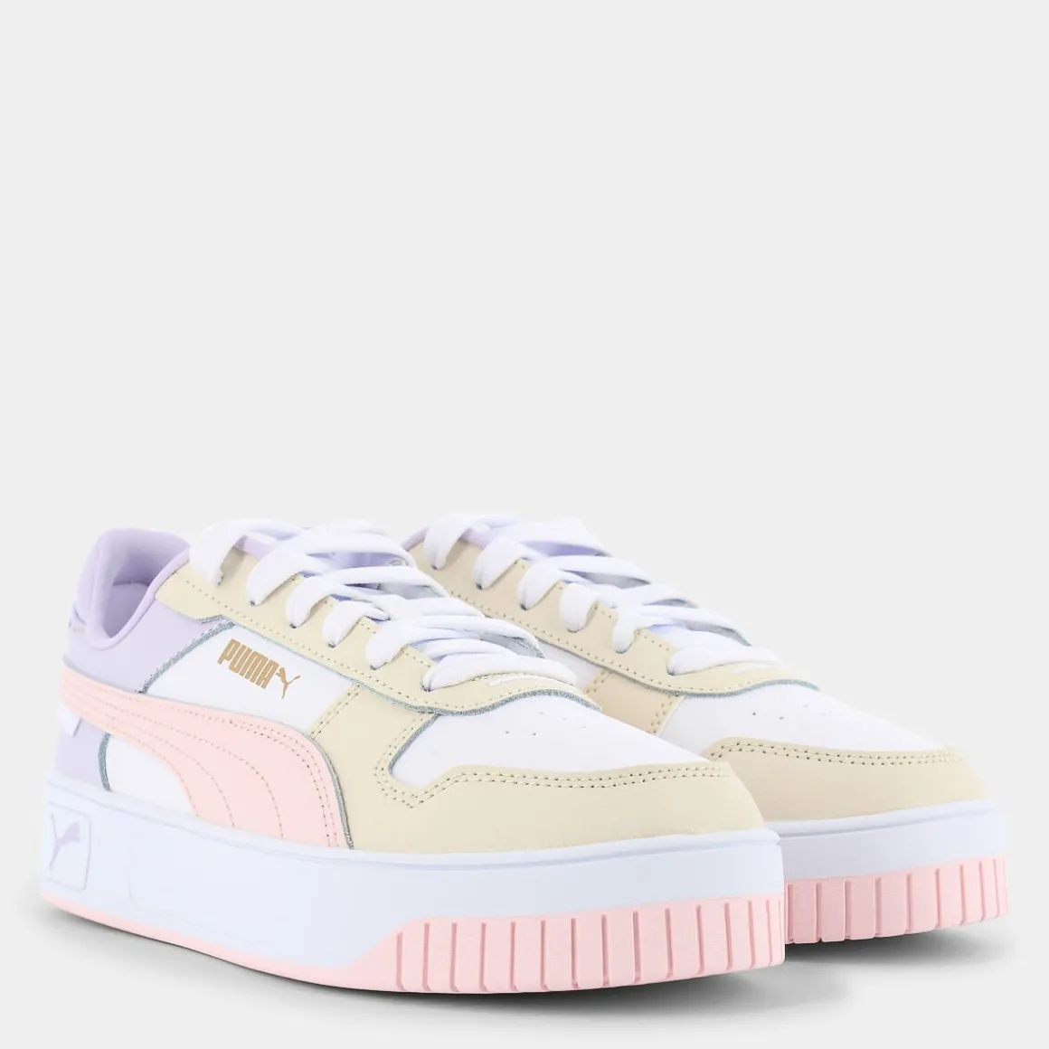 PUMA 389390Carina StreetWhite-Frosty Pink-Alpine Snow- SPORTIVE BIANCO Discount