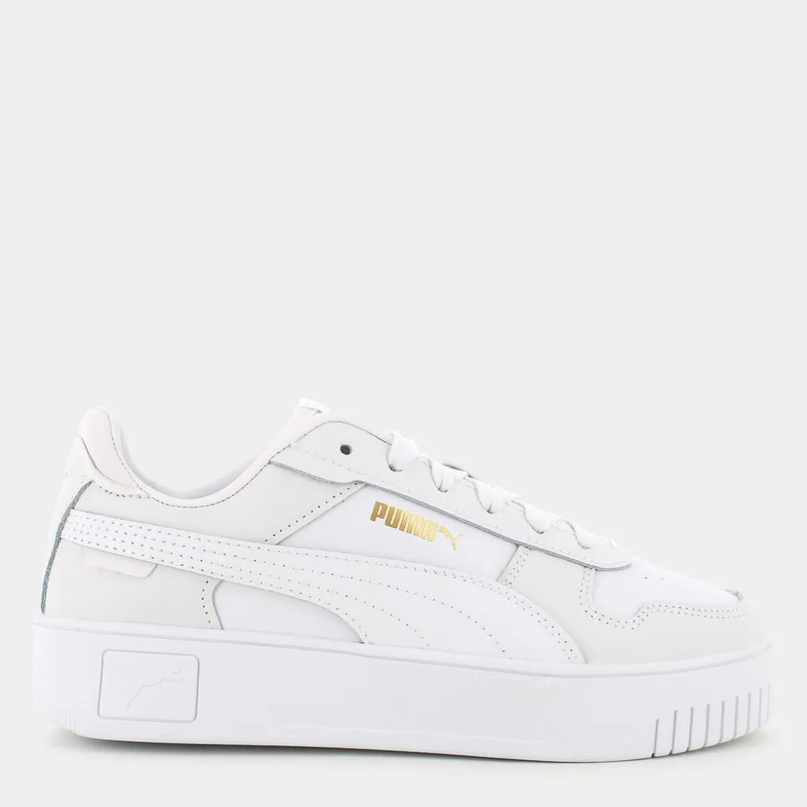 PUMA 389390Carina StreetWhite/Gold- SPORTIVE BIANCO Outlet