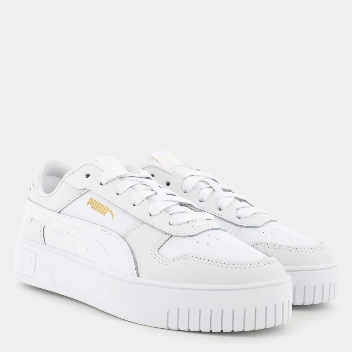 PUMA 389390Carina StreetWhite/Gold- SPORTIVE BIANCO Outlet