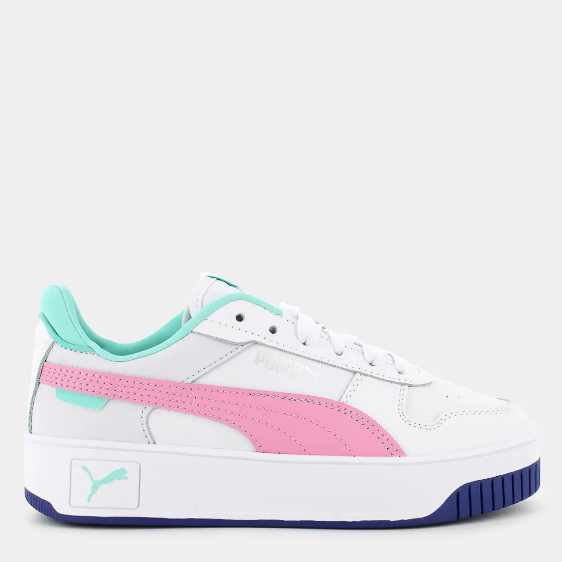 PUMA 393846Carina StreetWhite/Mauved Out/Mint- SPORTIVE BIANCO Sale