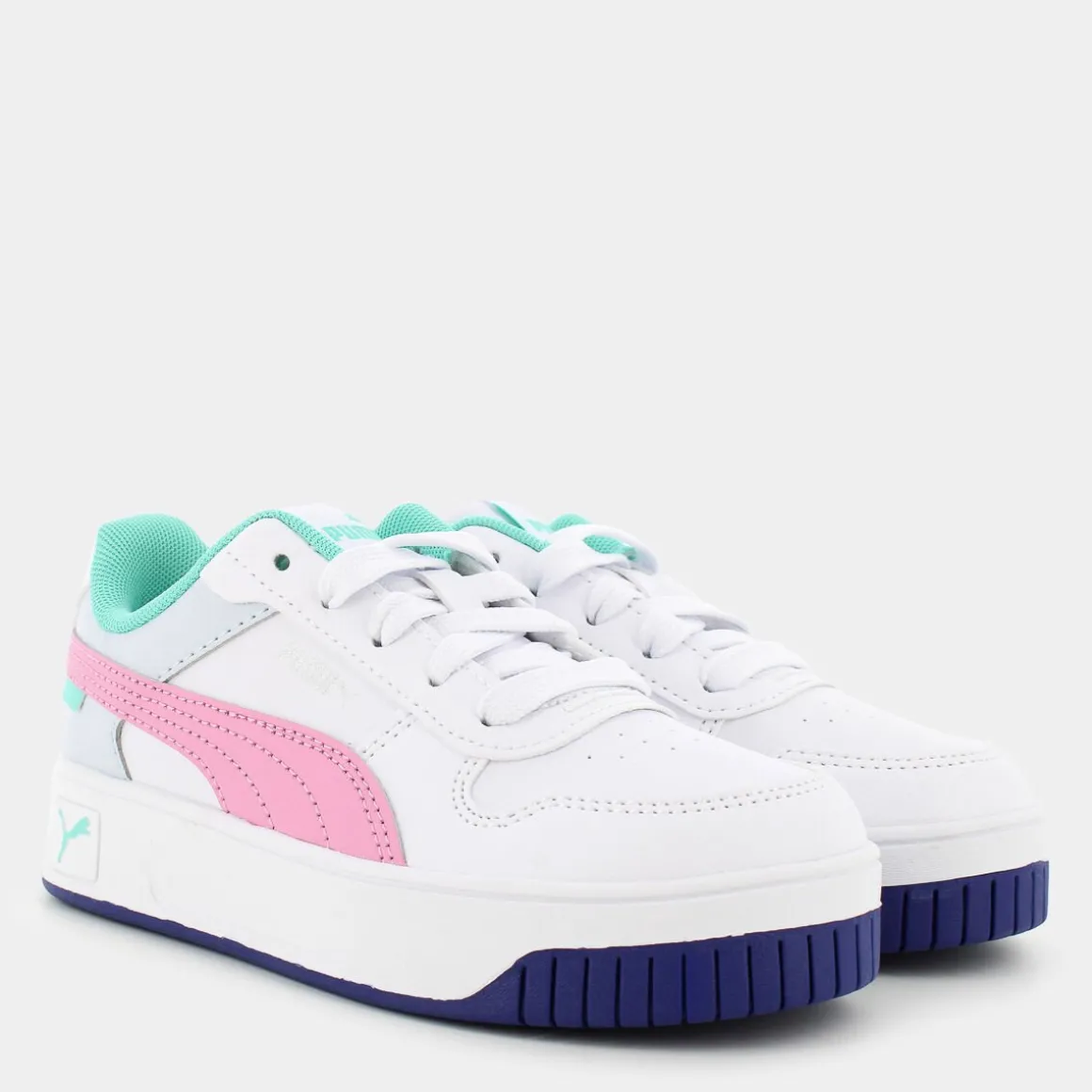 PUMA 393847CARINA STREETWhite/Mauved Out/Mint- SPORTIVE BIANCO Hot