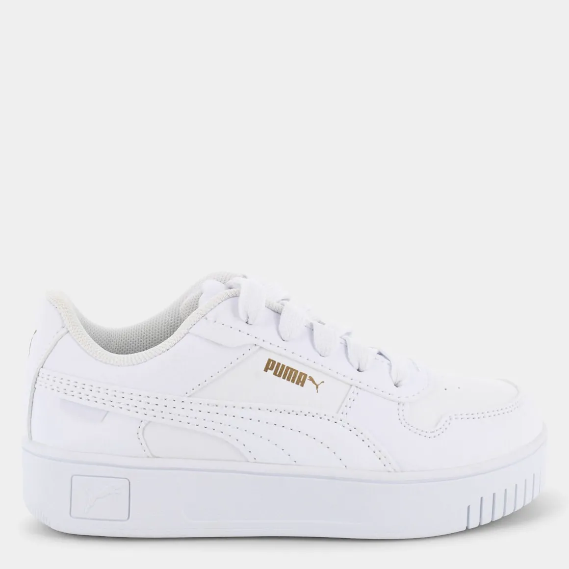 PUMA 393847CARINA STREETWhite/White/Gold- SPORTIVE BIANCO Sale