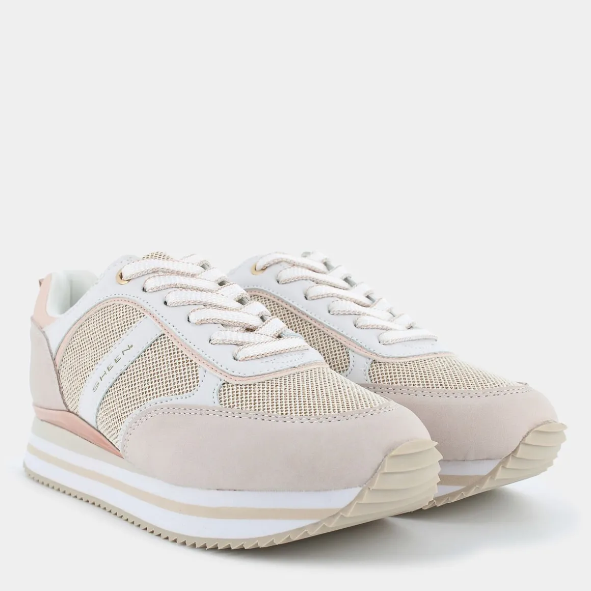 SHEEN CI-E24D-01NUDE- SNEAKERS BEIGE Discount