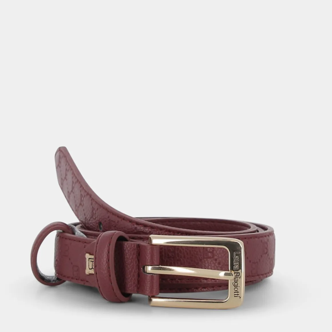 LAURA BIAGIOTTI CLB22W-600-159C.BORDEAUX- CINTURE ROSSO Best