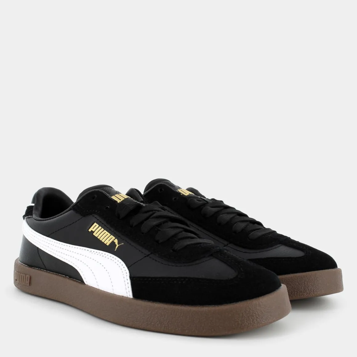 PUMA 397447CLUB II ERABlack-White-Gold- SPORTIVE NERO Hot