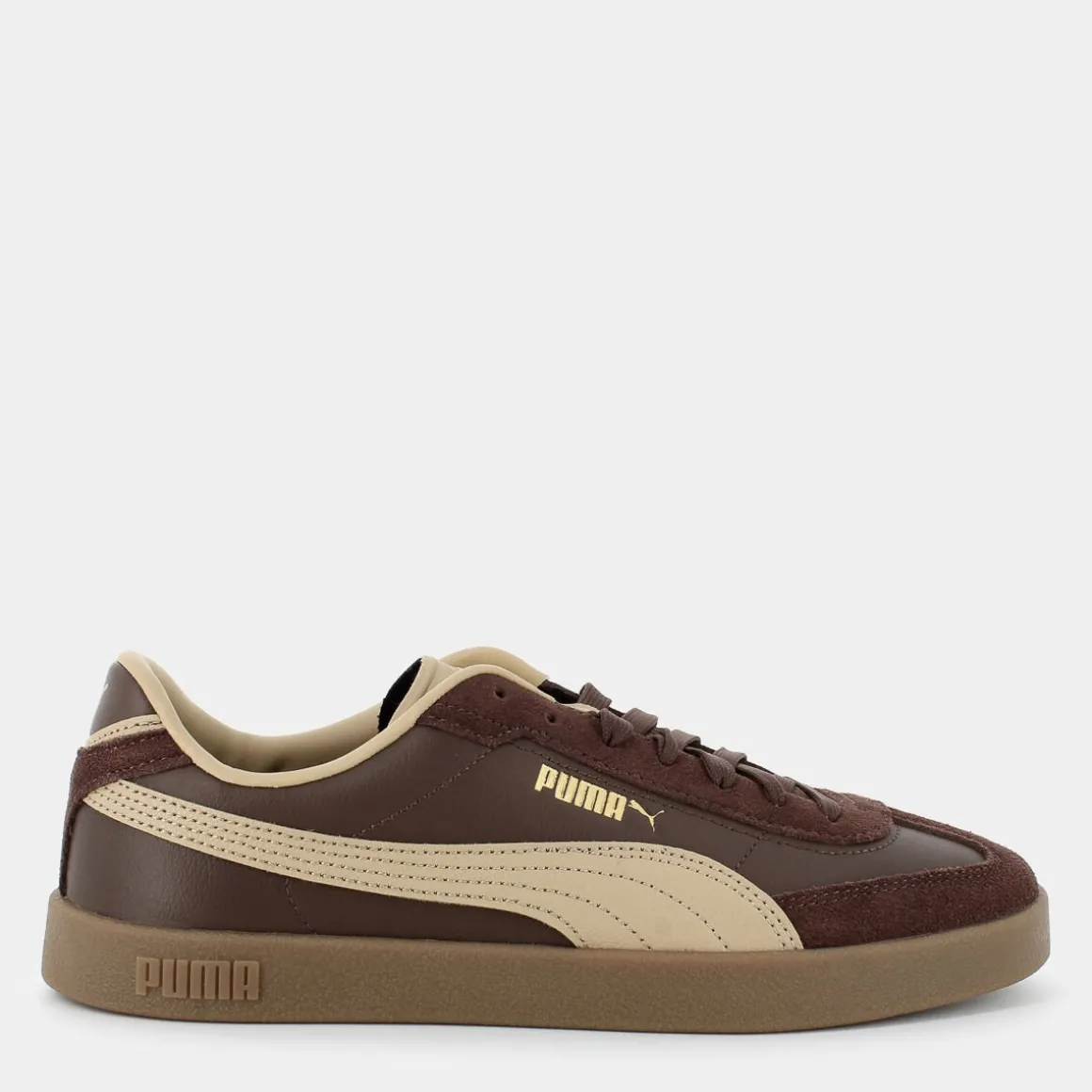 PUMA 397447CLUB II ERAEspresso Brown-Sand Dune-Gold- SPORTIVE MARRONE Discount