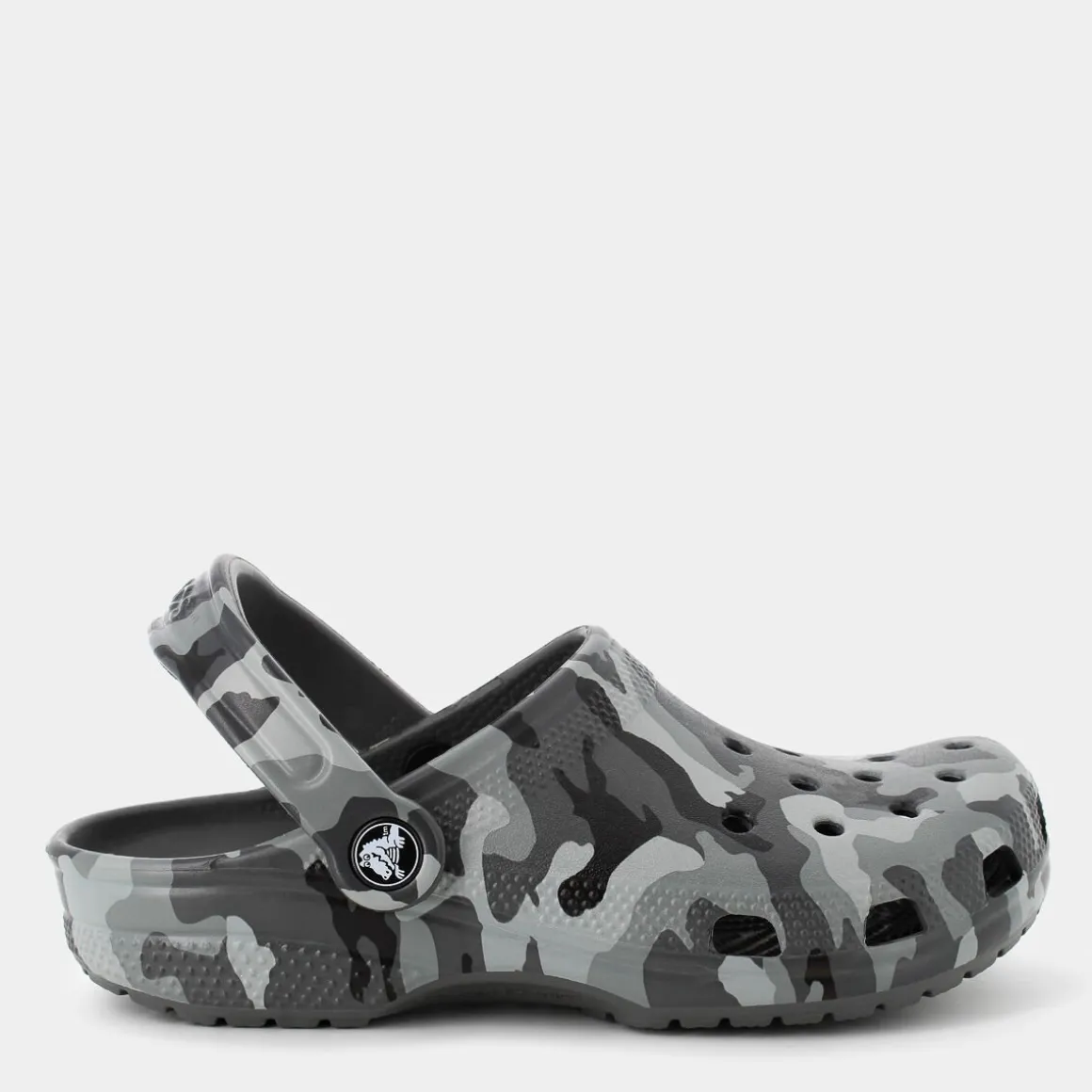 CROCS CR.206454Classic Printed Camo ClogSlate Grey/Multi- CIABATTE GRIGIO Shop