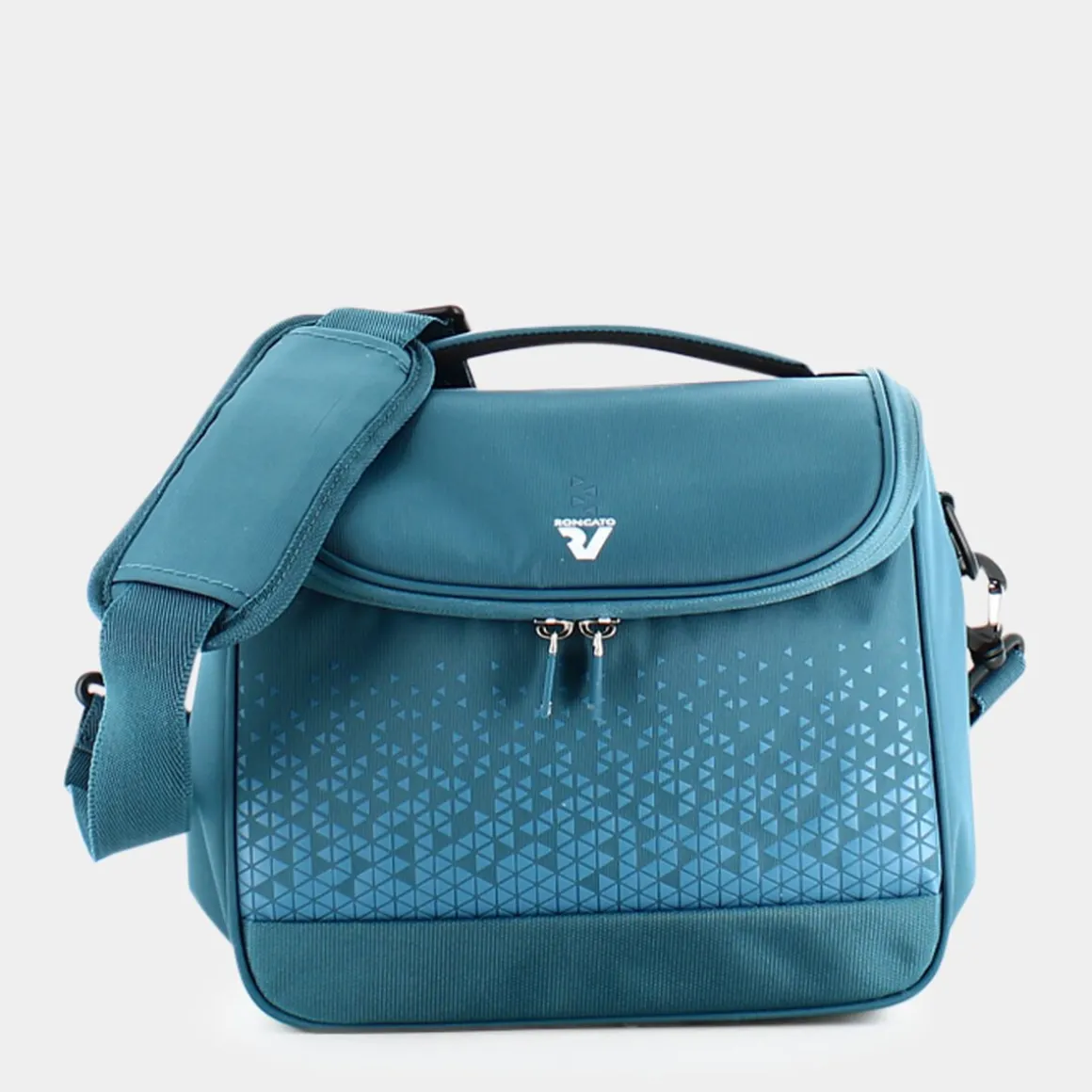 RONCATO 414858CROSSLITEPETROLIO- ACCESSORI VIAGGIO VERDE Fashion