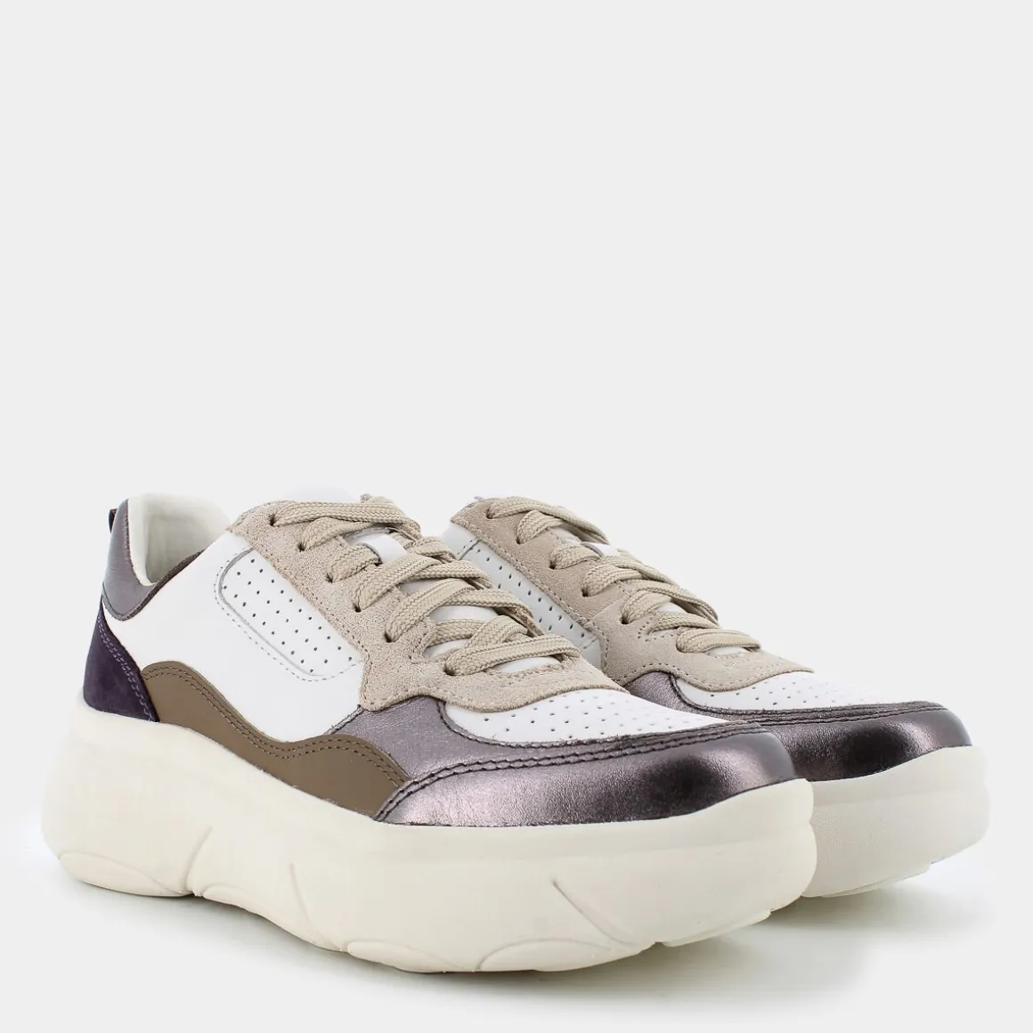 GEOX D45NHB085CFC1Z1AD NEBULA 2.0 X BMULTICOLOR- SNEAKERS BIANCO Best