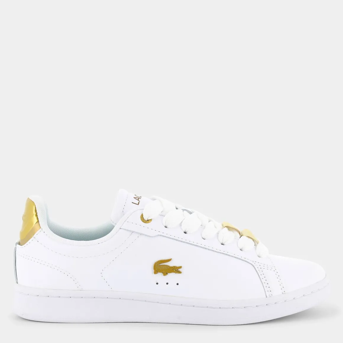 LACOSTE E02006CARNABY PROWHT/GLD- SPORTIVE BIANCO Sale