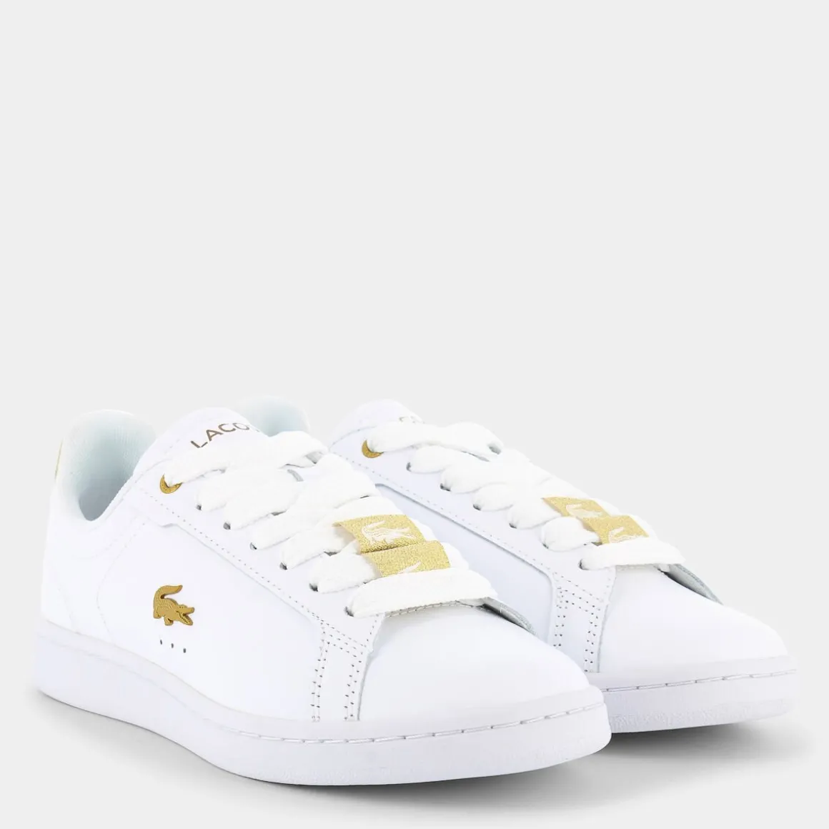 LACOSTE E02006CARNABY PROWHT/GLD- SPORTIVE BIANCO Sale