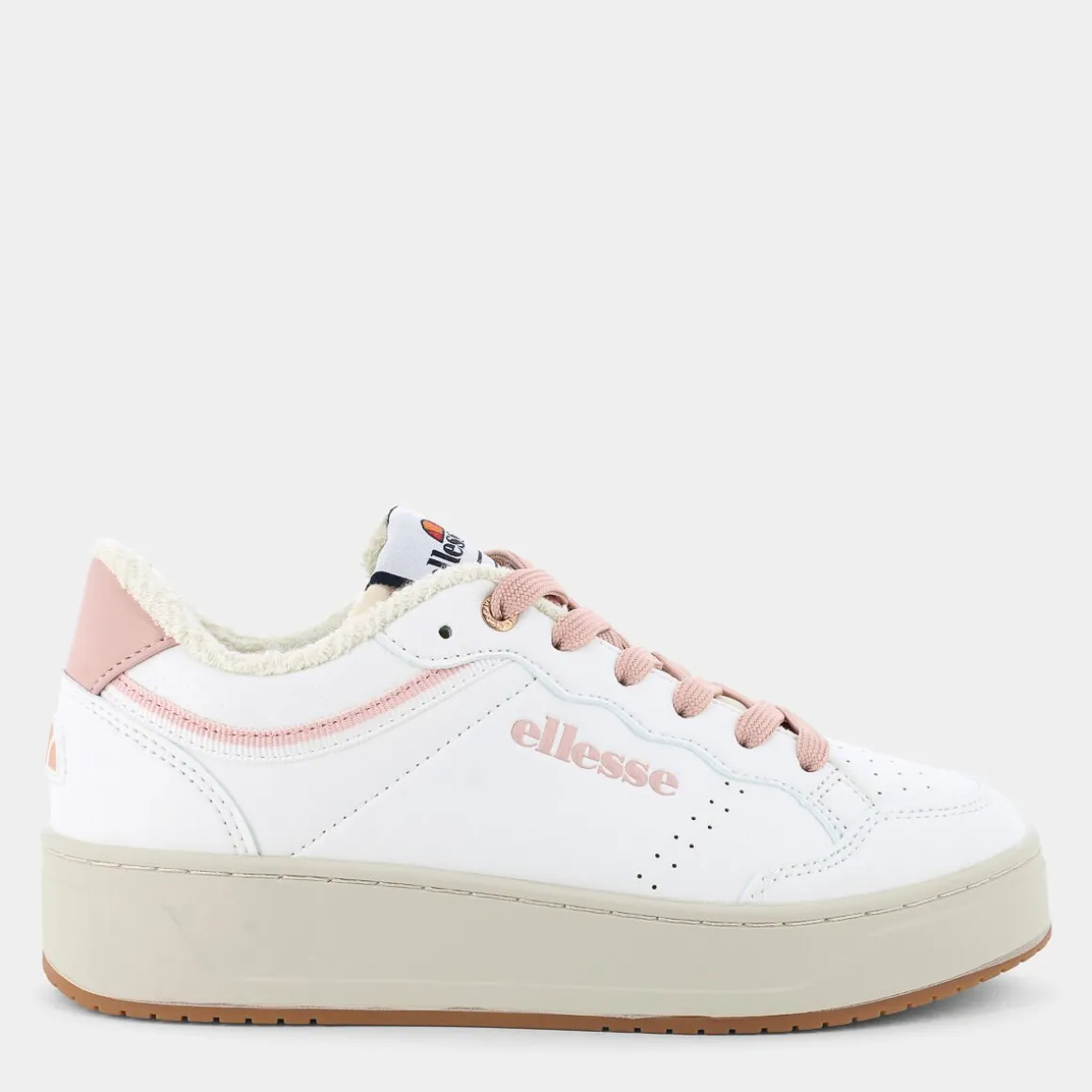 ELLESSE EL42W80454BRYANNAWHITE ROSE- SPORTIVE BIANCO New