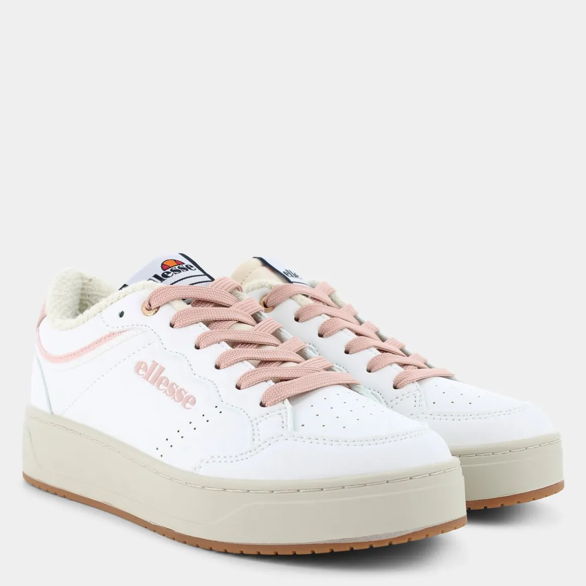 ELLESSE EL42W80454BRYANNAWHITE ROSE- SPORTIVE BIANCO New