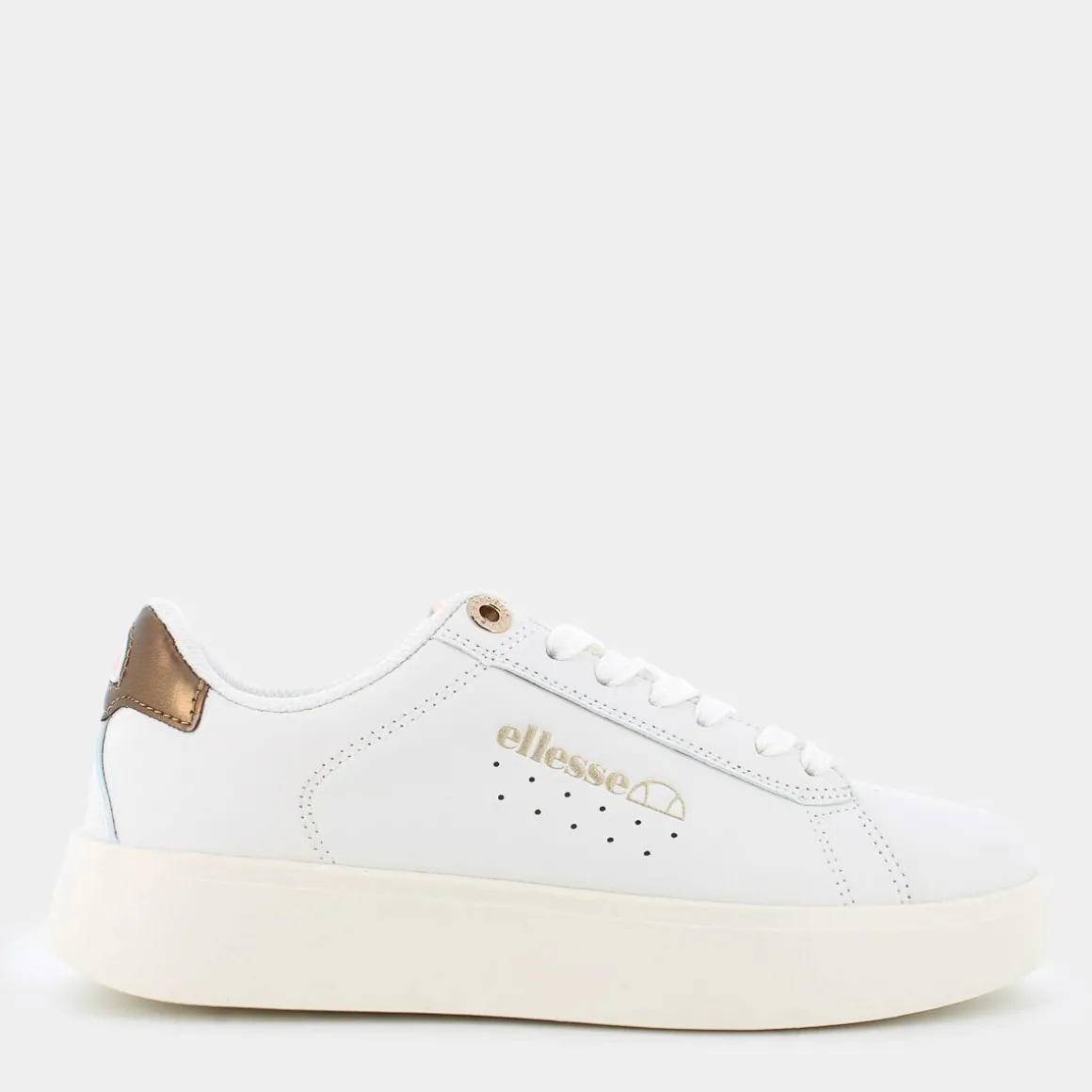 ELLESSE EL42W82473JASMINOFF WHITE PLATINO- SPORTIVE BEIGE Cheap