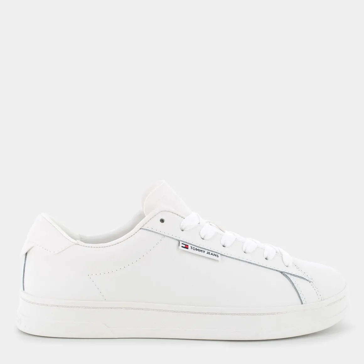 TOMMY JEANS EM01374YBLESSENTIALSWHITE- SNEAKERS BIANCO Cheap