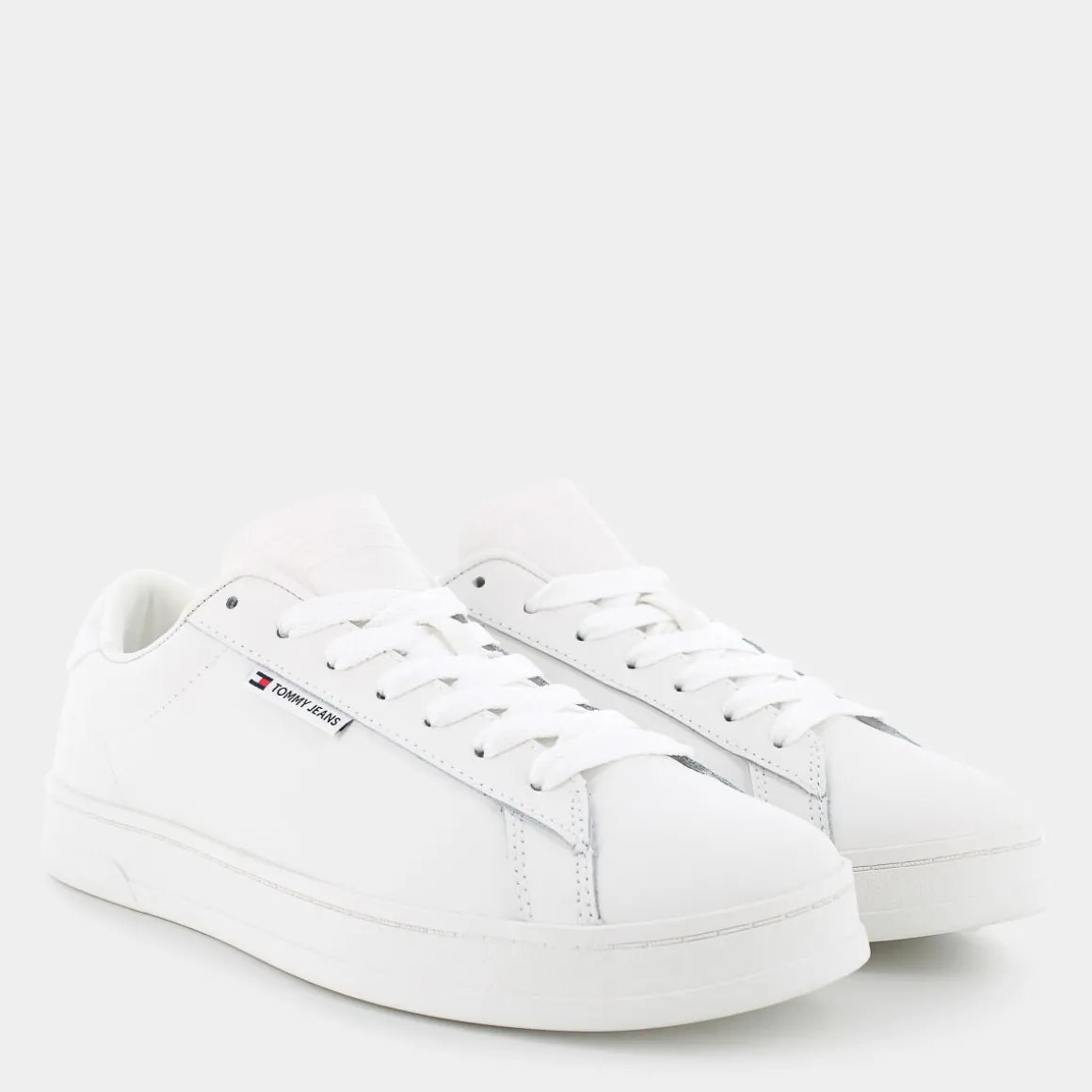 TOMMY JEANS EM01374YBLESSENTIALSWHITE- SNEAKERS BIANCO Cheap