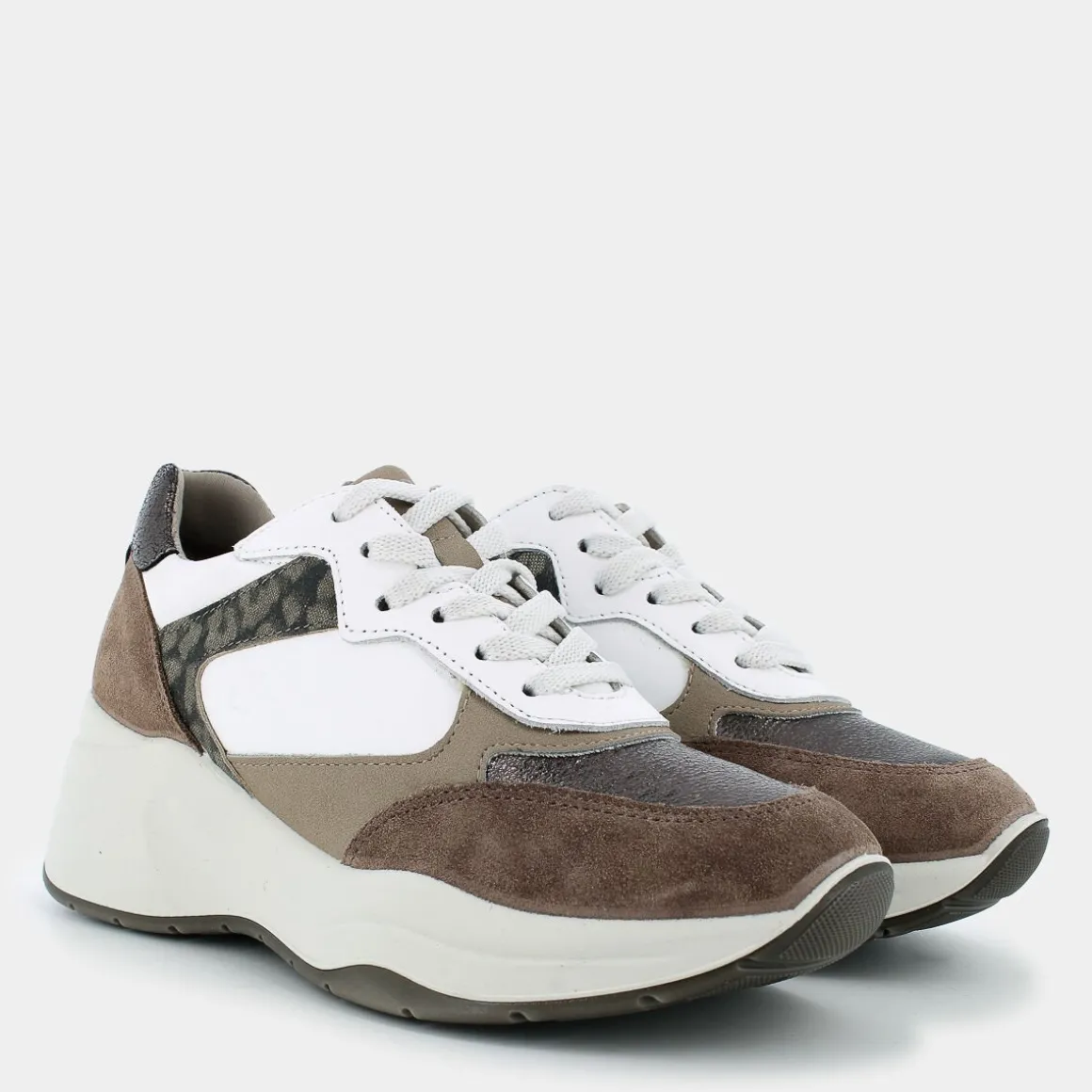 IGI & CO. 6676544ENOLABIANCO-FANGO- SNEAKERS BEIGE Flash Sale