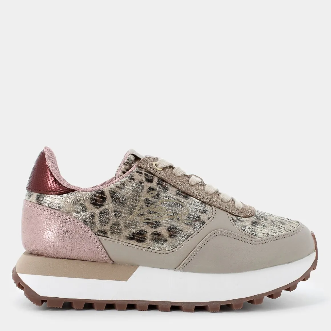 LIU-JO 4F4721EVELYN 820/MACULATO- SNEAKERS BEIGE Shop