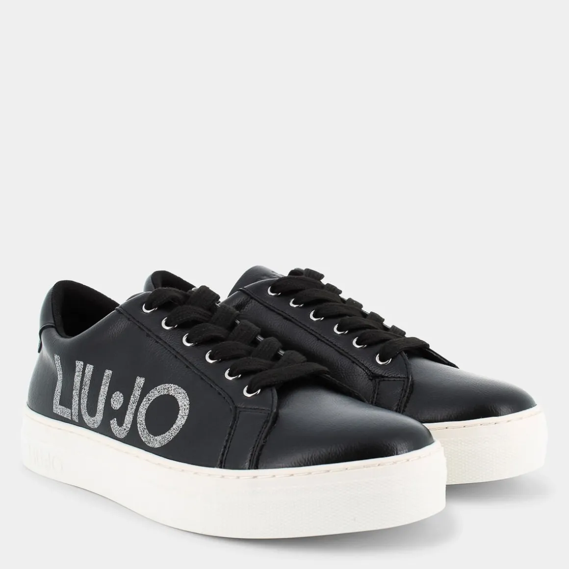 LIU-JO 4F3705EX01422222ALICIA 631BLACK- SNEAKERS NERO Best