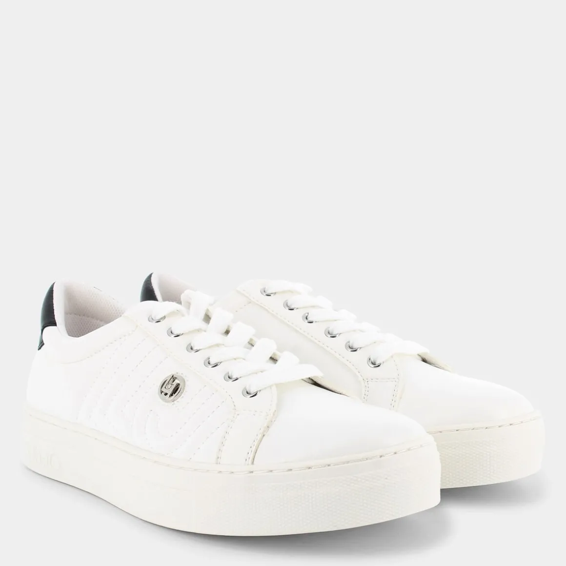 LIU-JO 4F3703EX01401111ALICIA 630WHITE- SNEAKERS BIANCO Clearance