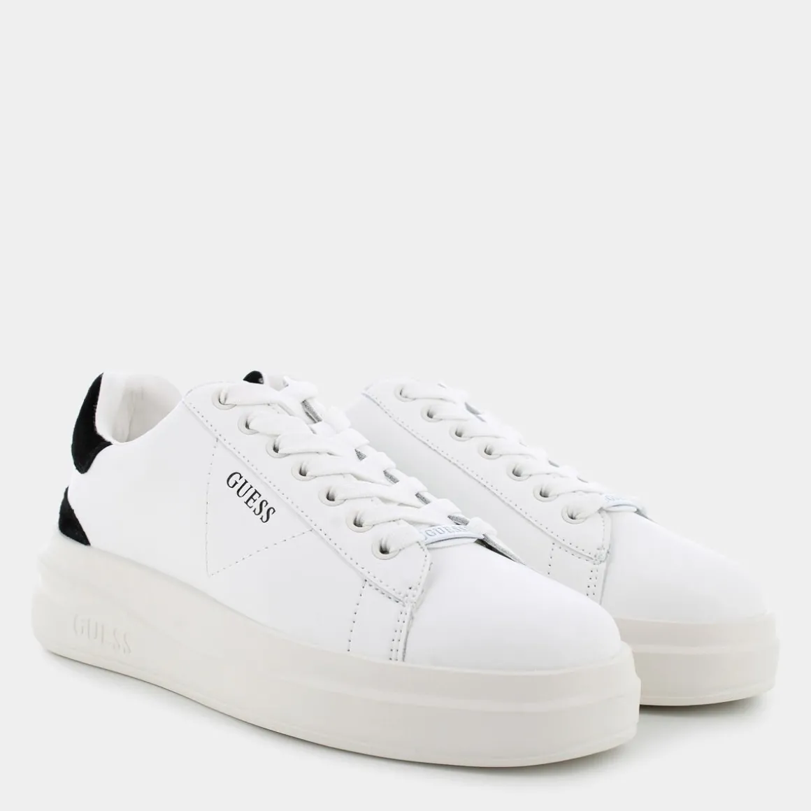 GUESS FLJELBINA/NERO- SNEAKERS BIANCO Cheap