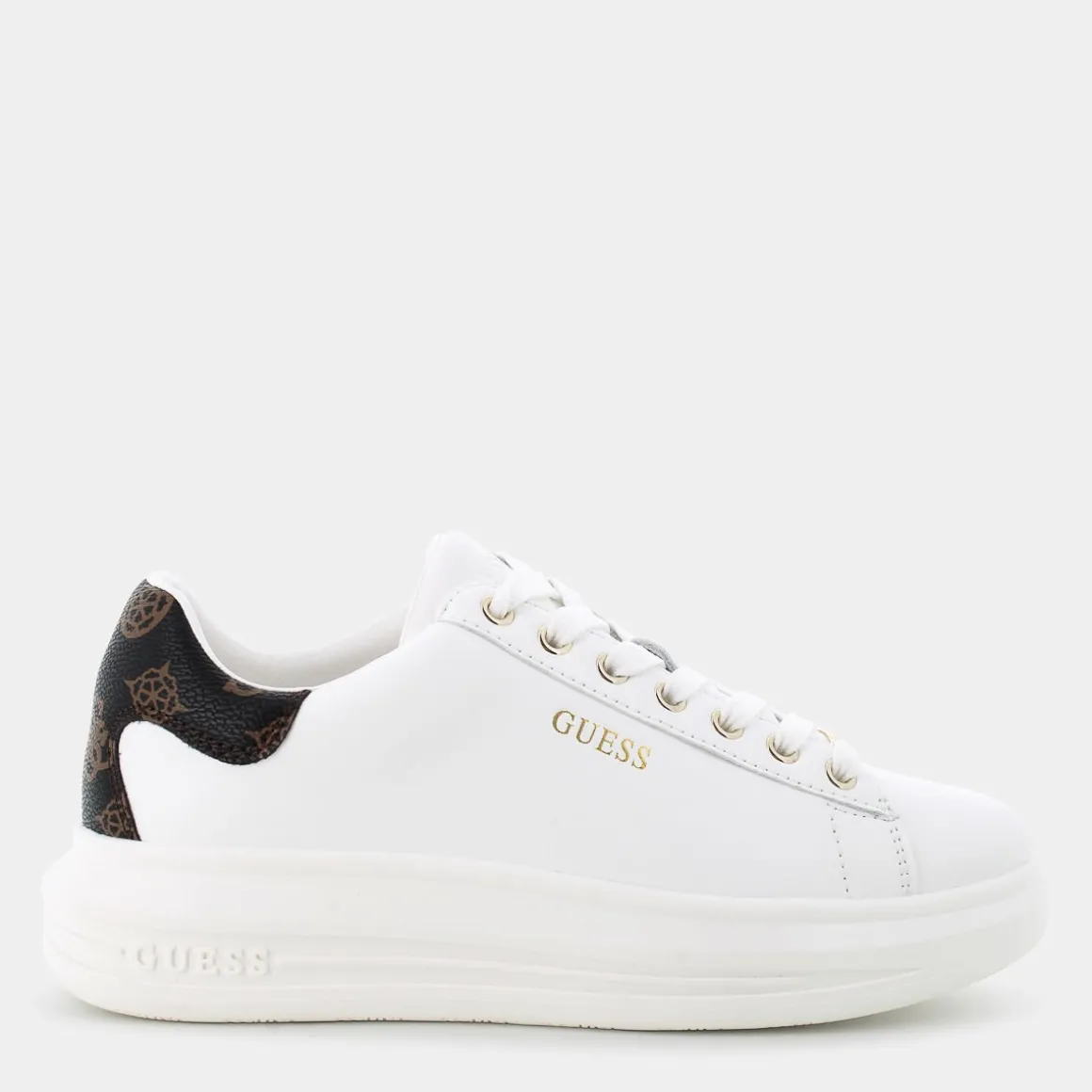 GUESS FL8VIBO/ OCRA- SNEAKERS BIANCO Best Sale