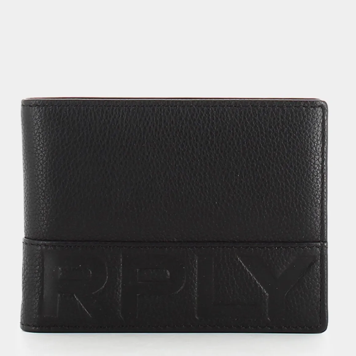 REPLAY FM5282.000.A3063C-BLACK- PICCOLA PELLETTERIA NERO Fashion