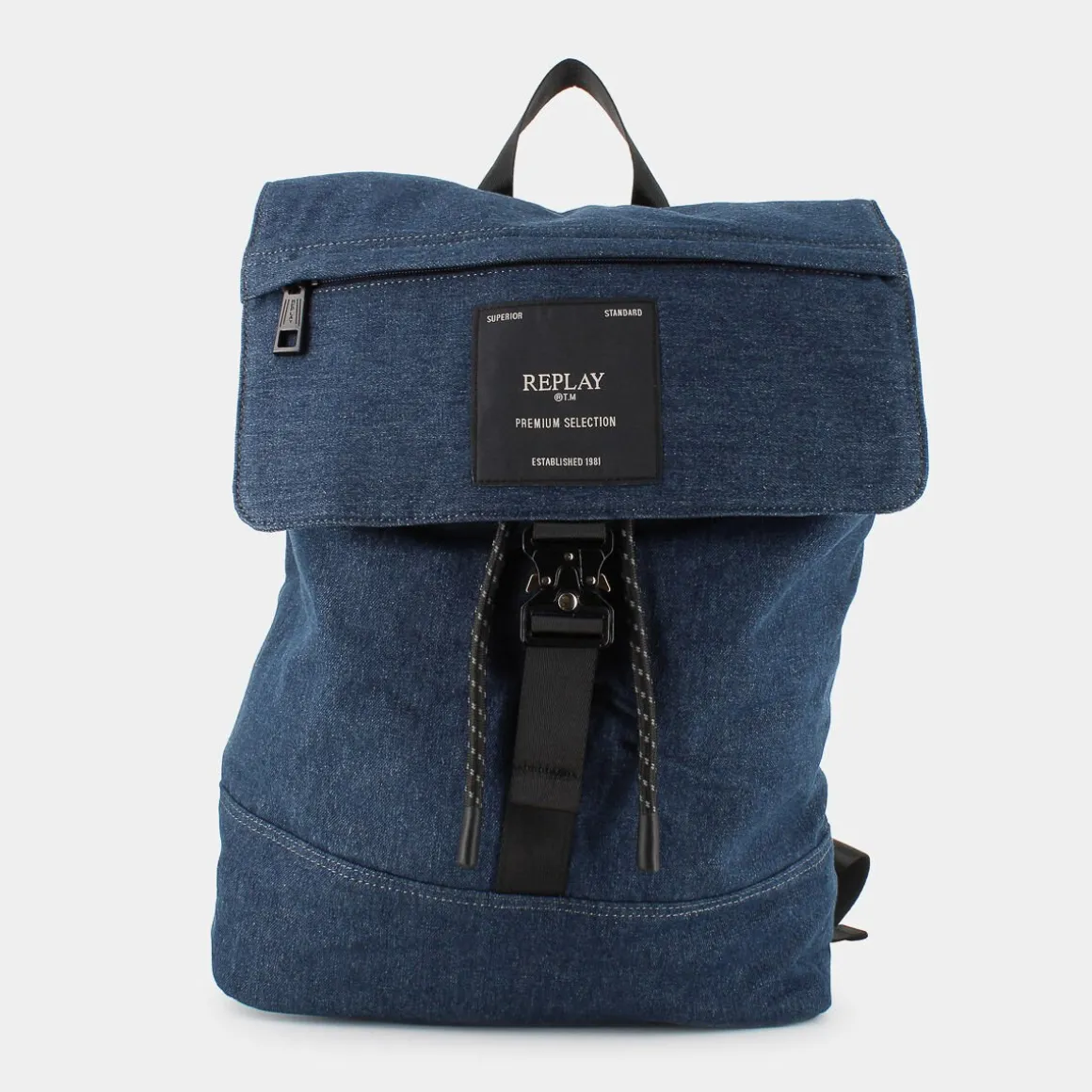 REPLAY FM3626.004- DENIM- TRACOLLE BLU Sale