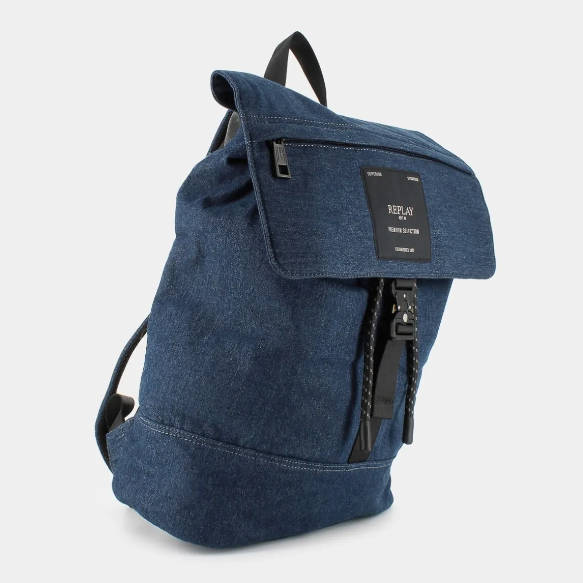 REPLAY FM3626.004- DENIM- TRACOLLE BLU Sale