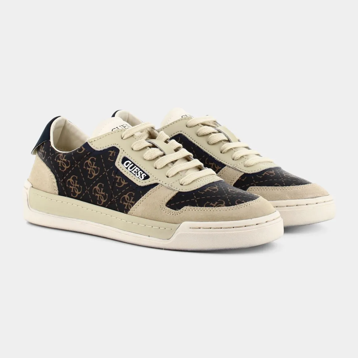 GUESS FM5STVSTRAVE VINTAGE- SNEAKERS BEIGE Outlet