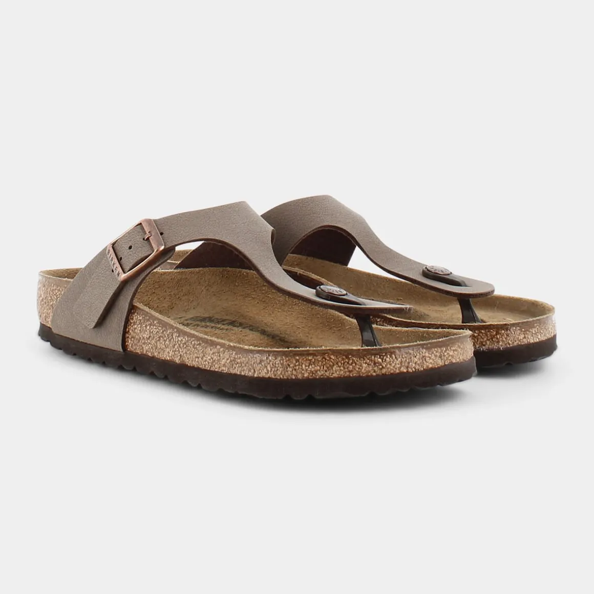 BIRKENSTOCK 043751GIZEHMOCCA- SANDALI MARRONE Cheap