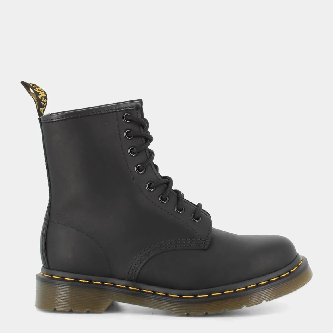 DR MARTENS 1460GREASYBLACK- SCARPONCINI NERO Fashion