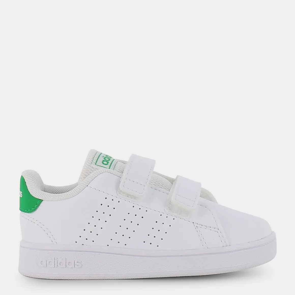 ADIDAS GW6500ADVANTAGE CF Iwhite/green/core black- PRIMI PASSI BIANCO Hot