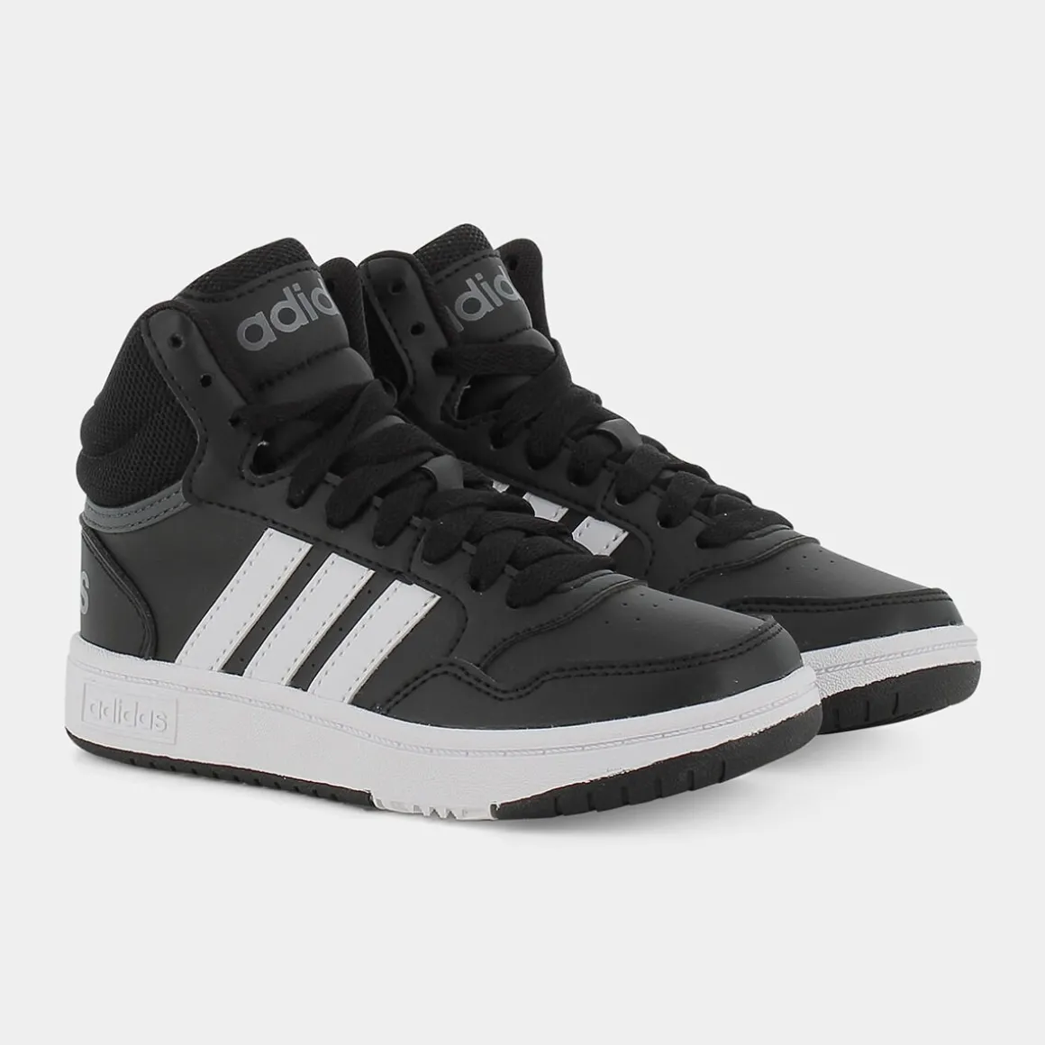 ADIDAS GW0402HOOPS MID 3.0 KCBLACK/FTWWHT/GRESIX- SPORTIVE NERO Store