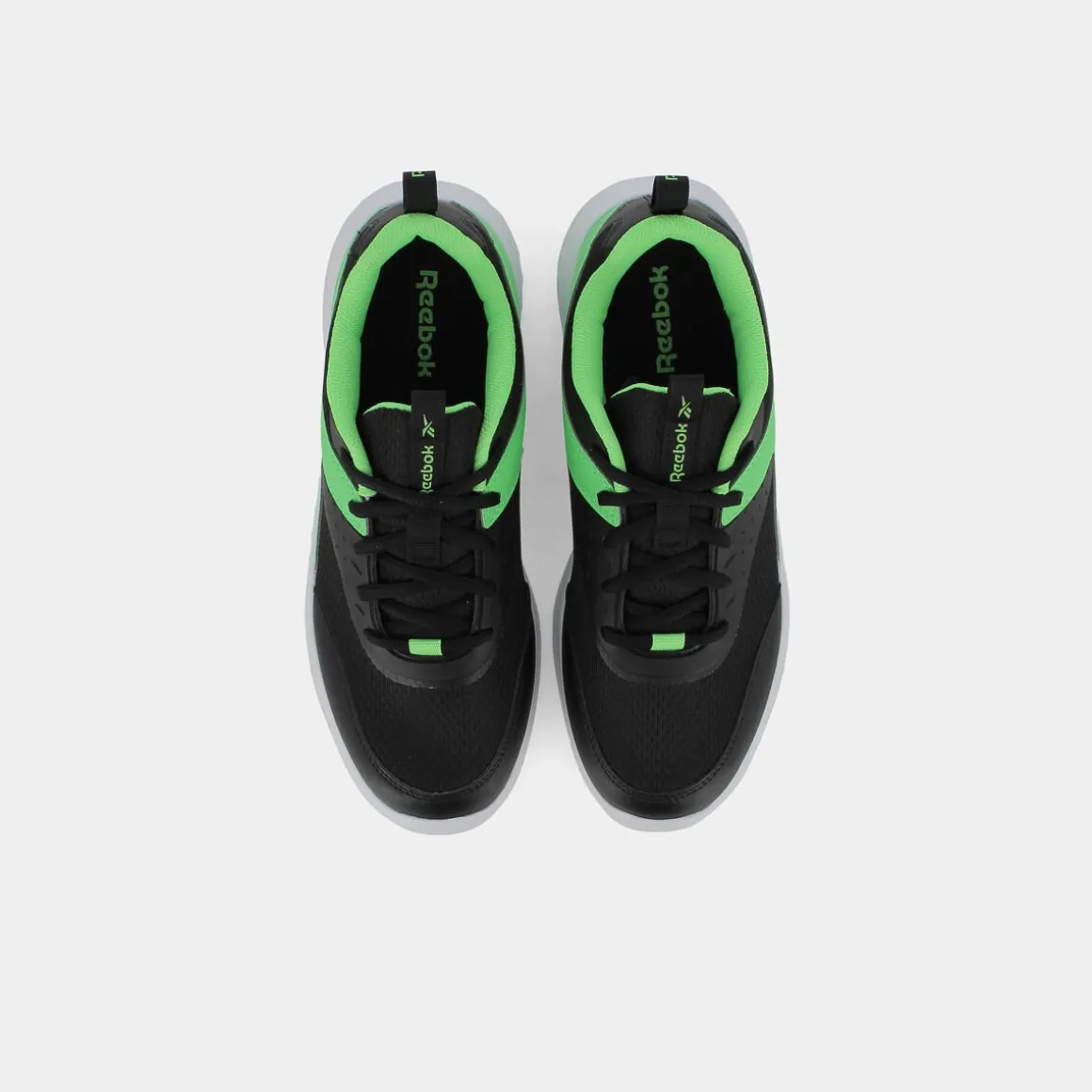 REEBOK GW0013RUSH RUNNER 4.0core black/solar lime/ftwr white- SPORTIVE NERO Hot