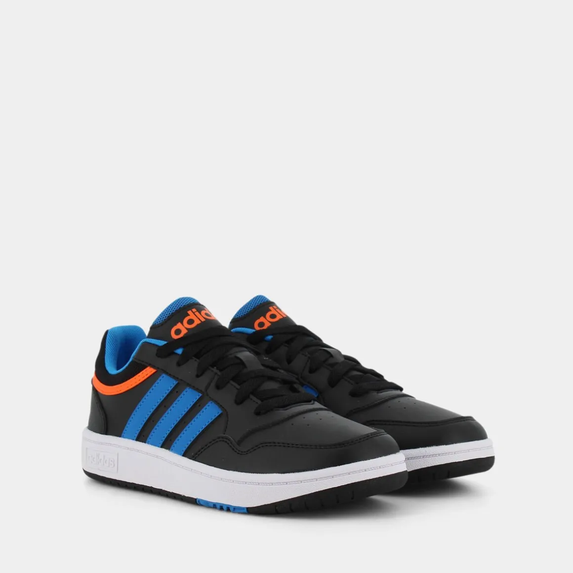 ADIDAS GZ1937HOOPS 3.0 Kcore black/blue rush/impact orange- SPORTIVE NERO Flash Sale