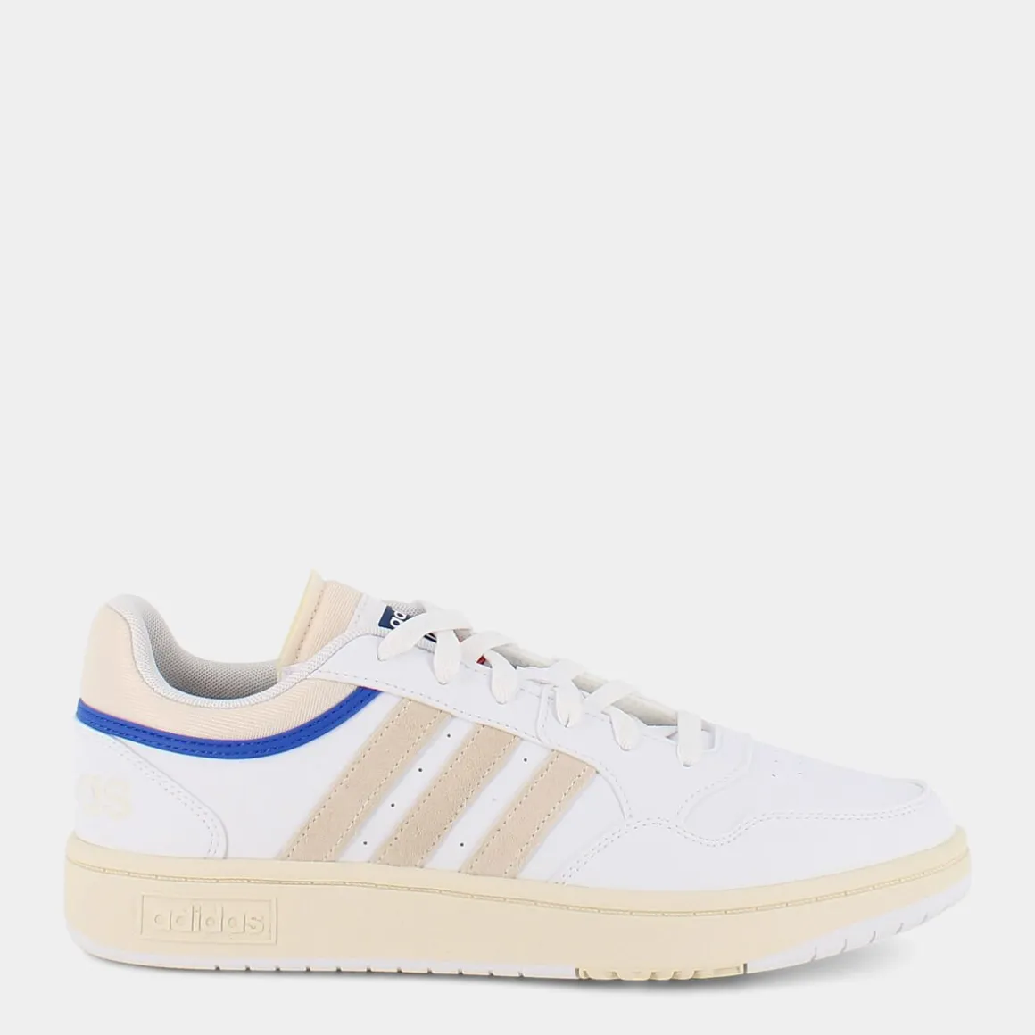 ADIDAS GZ1346HOOPS 3.0ftwr white/chalk white/core black- SPORTIVE BIANCO Fashion