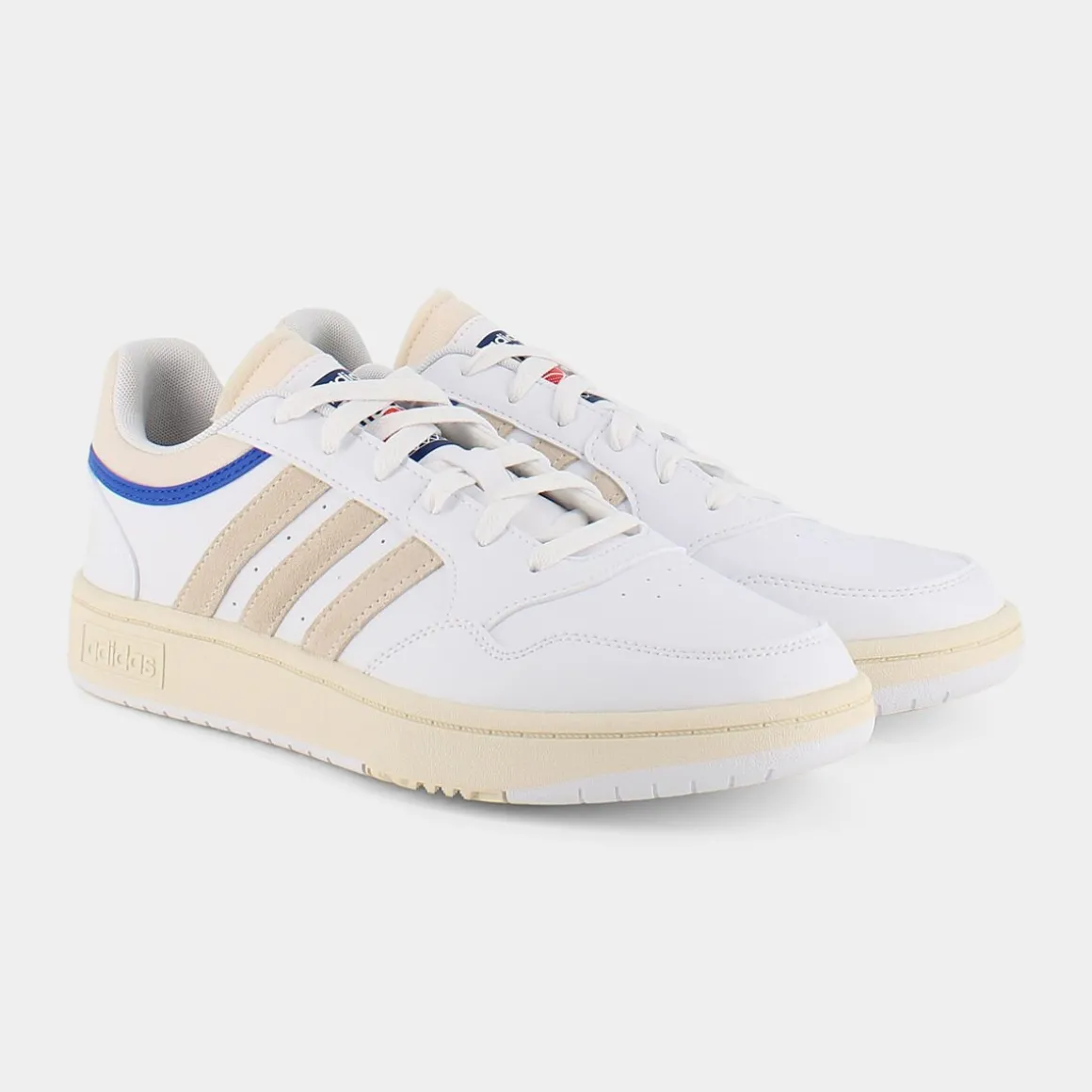ADIDAS GZ1346HOOPS 3.0ftwr white/chalk white/core black- SPORTIVE BIANCO Fashion