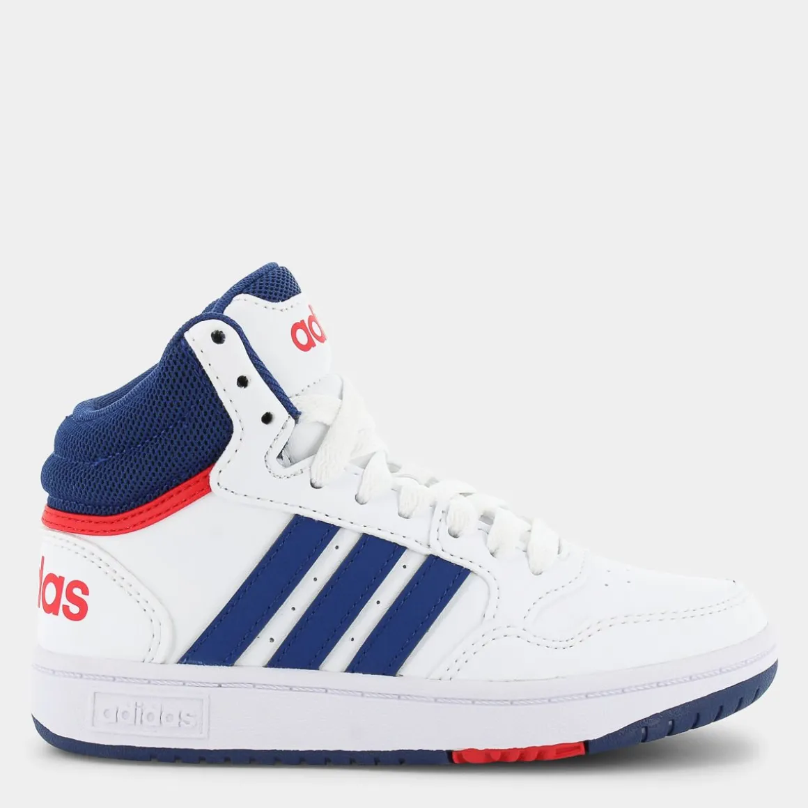 ADIDAS GZ9647HOOPS MID 3.0 Kwhite/victory blue/better scarlet- SPORTIVE BIANCO Best Sale