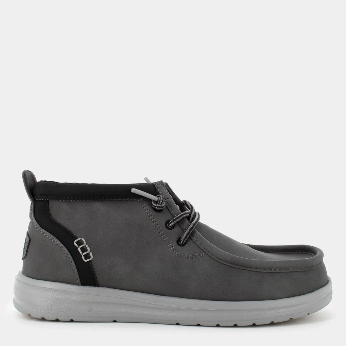 HEY DUDE HD.42051WALLY MID CLASSICGREY/BLACK- SCARPONCINI GRIGIO Sale