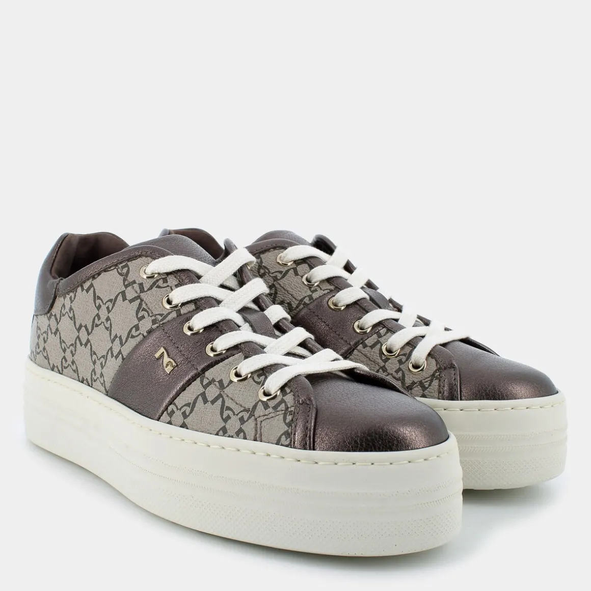 NERO GIARDINI I411614D- SNEAKERS BEIGE Flash Sale