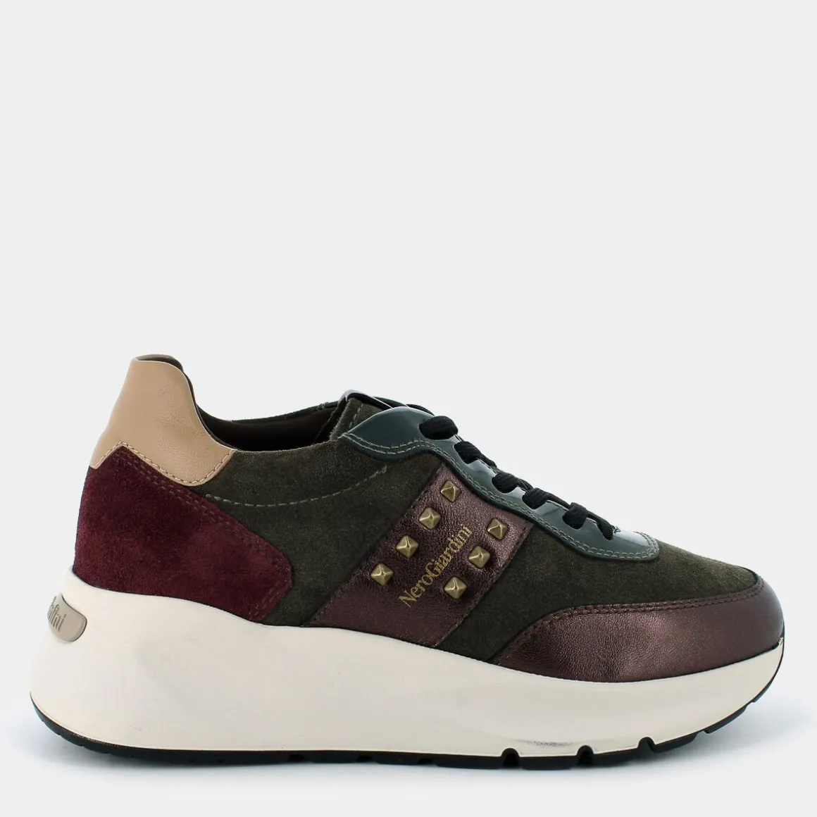 NERO GIARDINI I411525D- SNEAKERS MARRONE Cheap