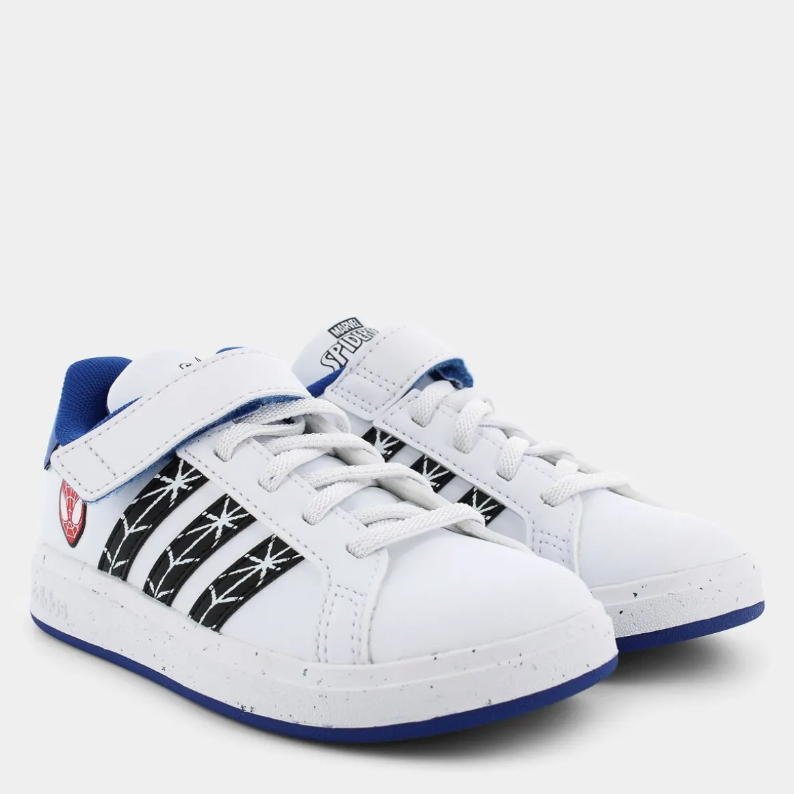 ADIDAS IF0925GRAND COURT SPIDER-MAN EL Kftwr white/core black/team royal blue- SPORTIVE BIANCO New